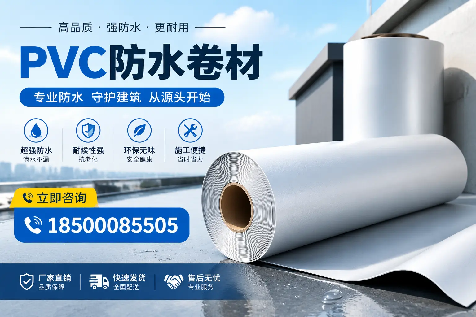 如何评估PVC防水卷材的性价比？澄迈消费者必看